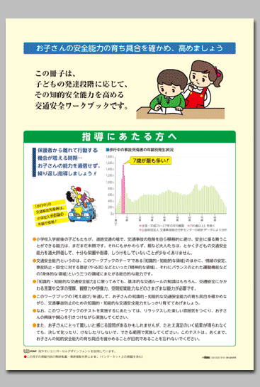 子どもの知的安全能力を高める交通安全ワークブック
なぜ？ なに？ どうして？ 「わかるかな？」