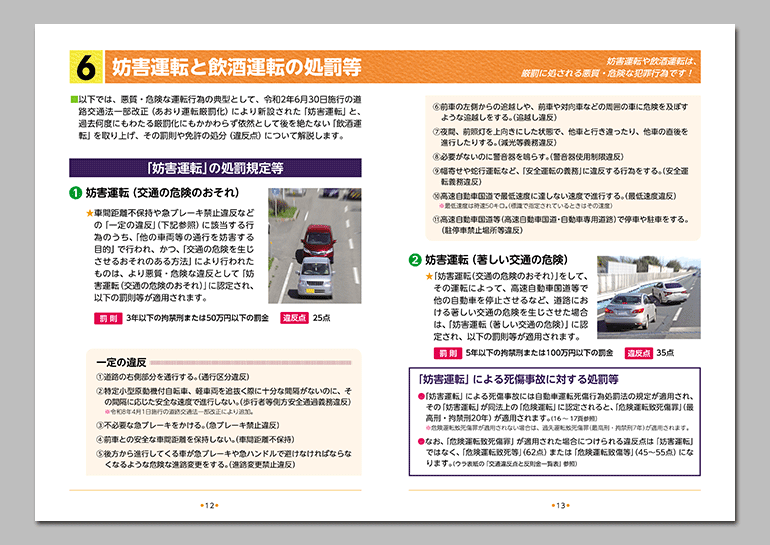 運転免許を大切に
〜違反や事故の基礎知識〜