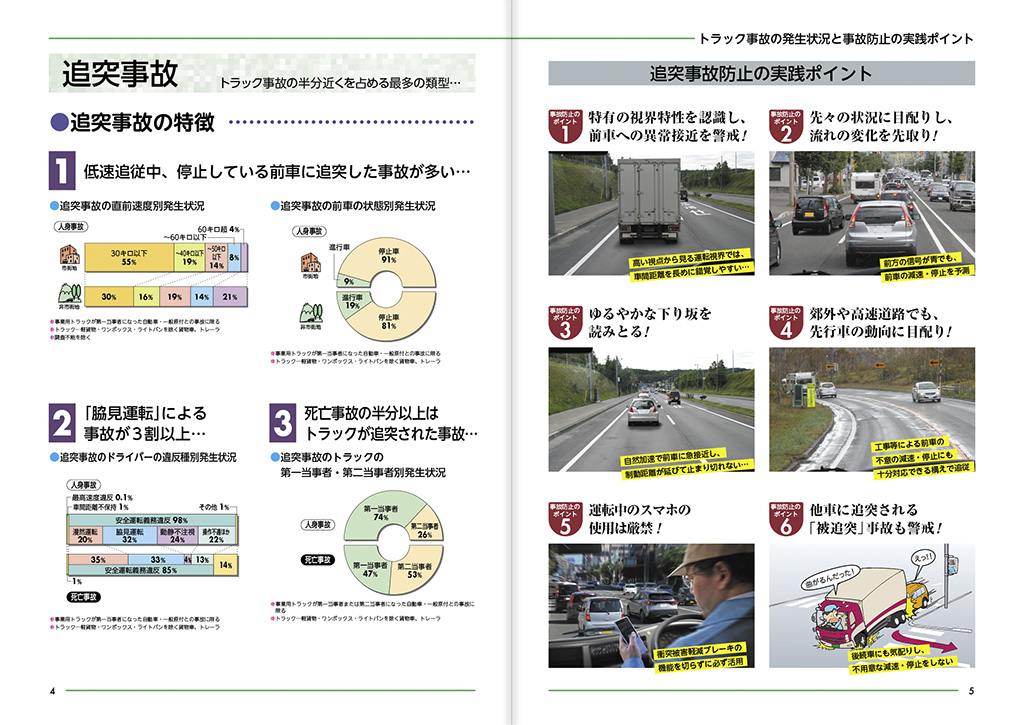 トラックドライバーのための
安全運転実践マニュアル