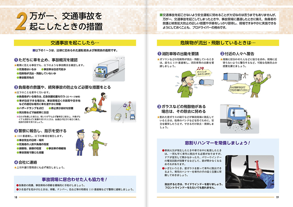 トラックドライバーのための
安全運転実践マニュアル