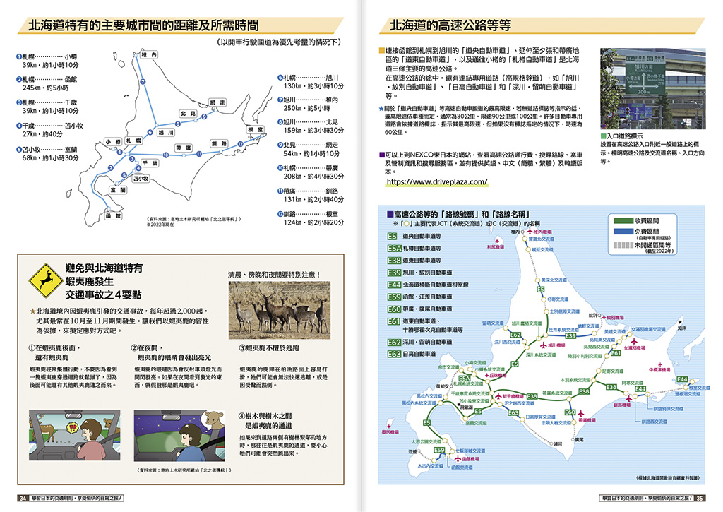〈訪日外国人向け〉
日本の交通ルールを学んで、快適なドライブを！〔北海道編〕
【中国語（繁体字）版】